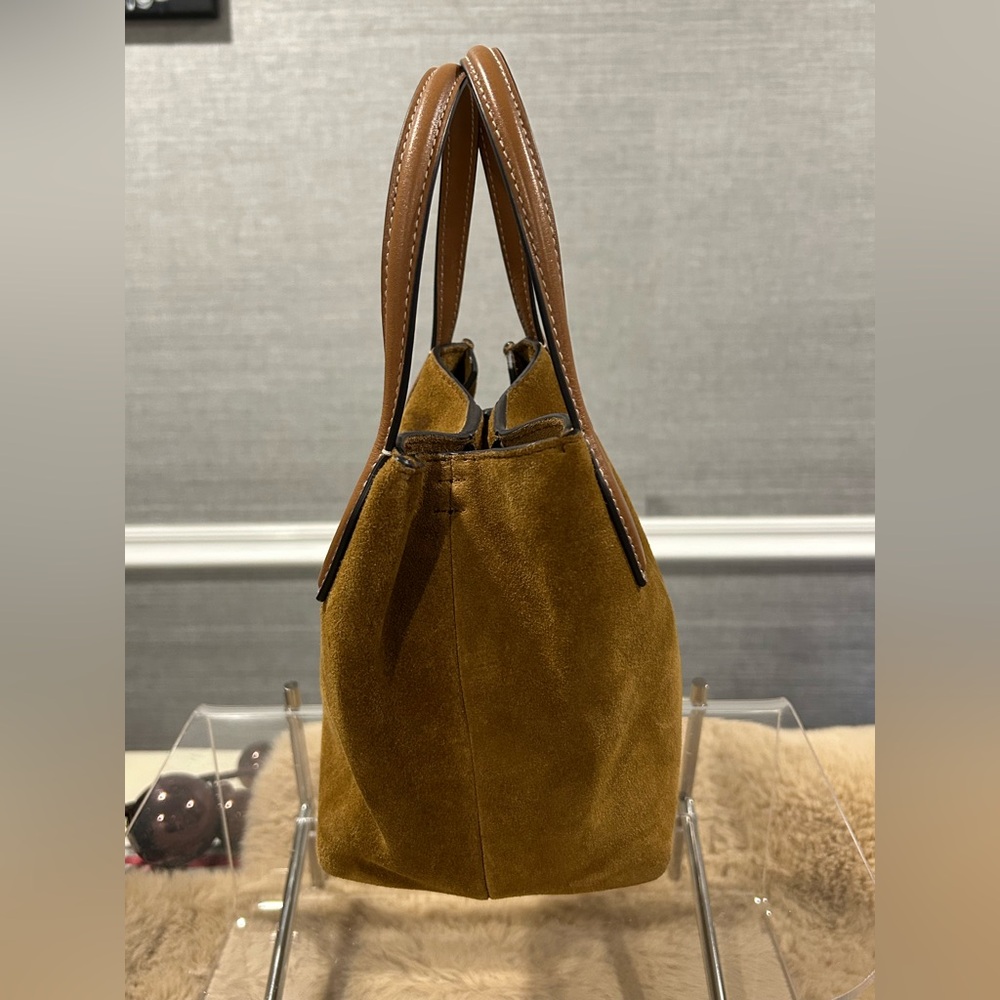 Madewell Tan Suede Mini Bag - Picture 4 of 16